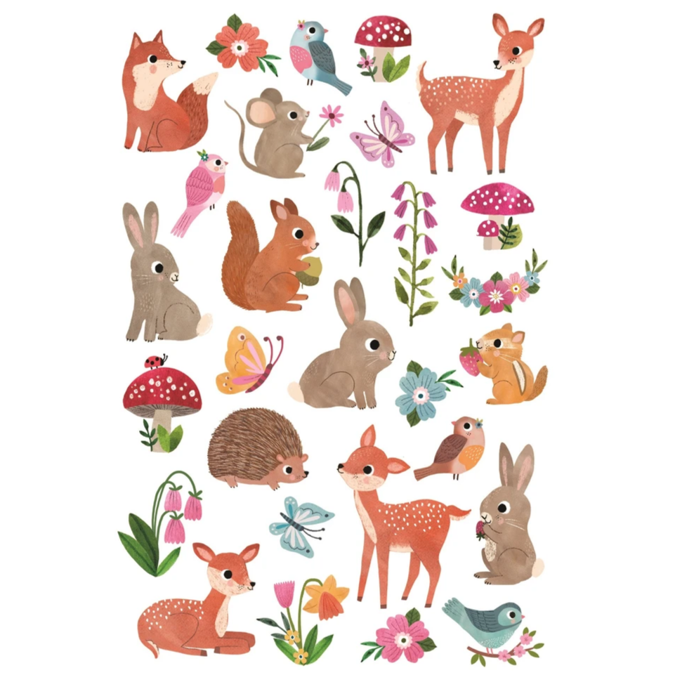 Woodland Friends Tattoos -Suzy Ultman