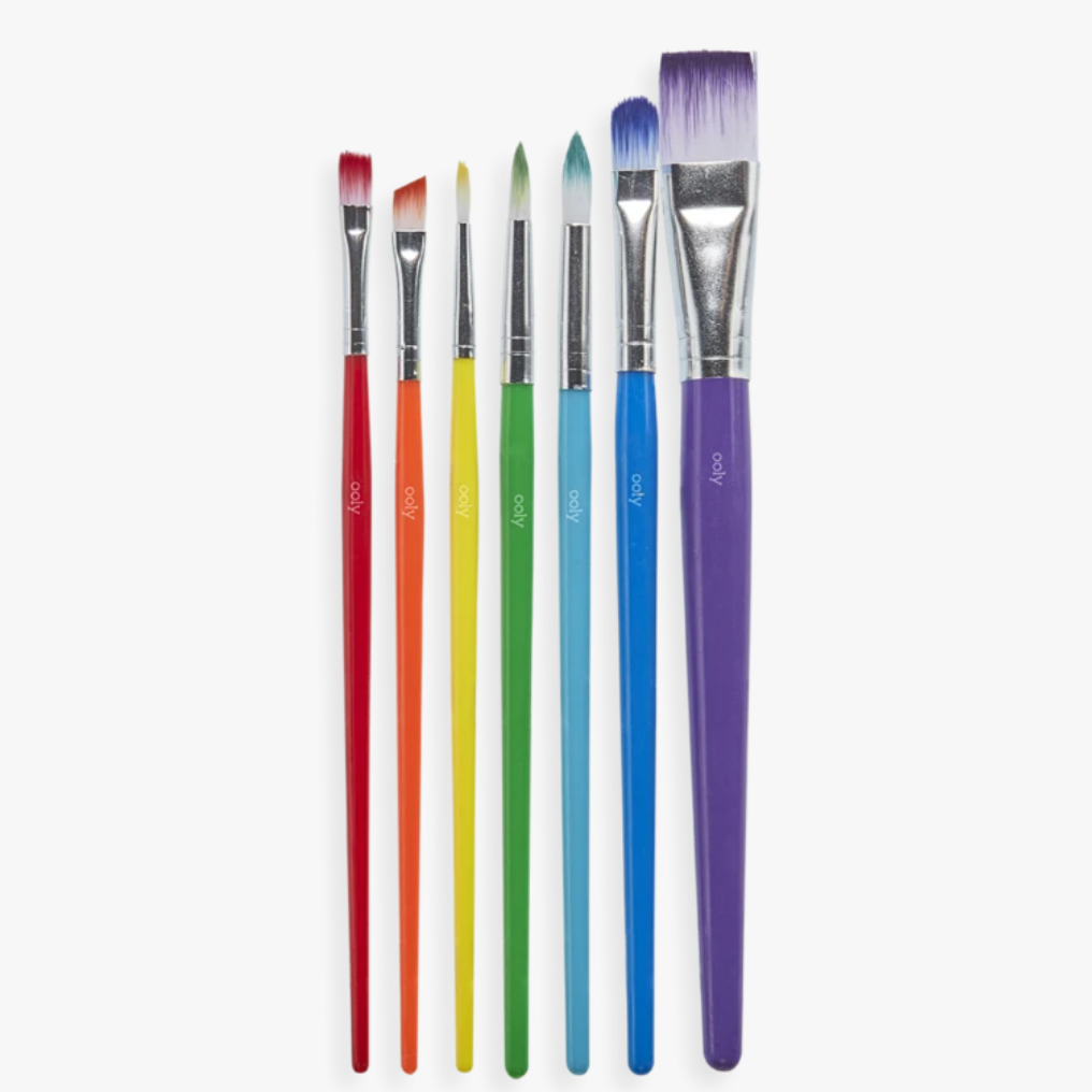 Lil Paint Brush Set - set of 7