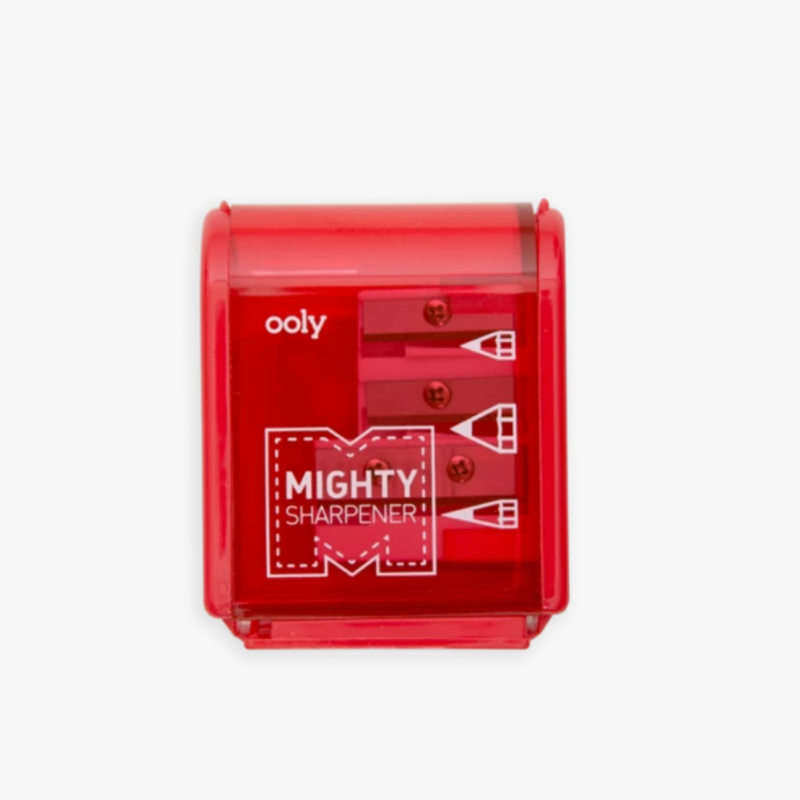 red pencil sharpener