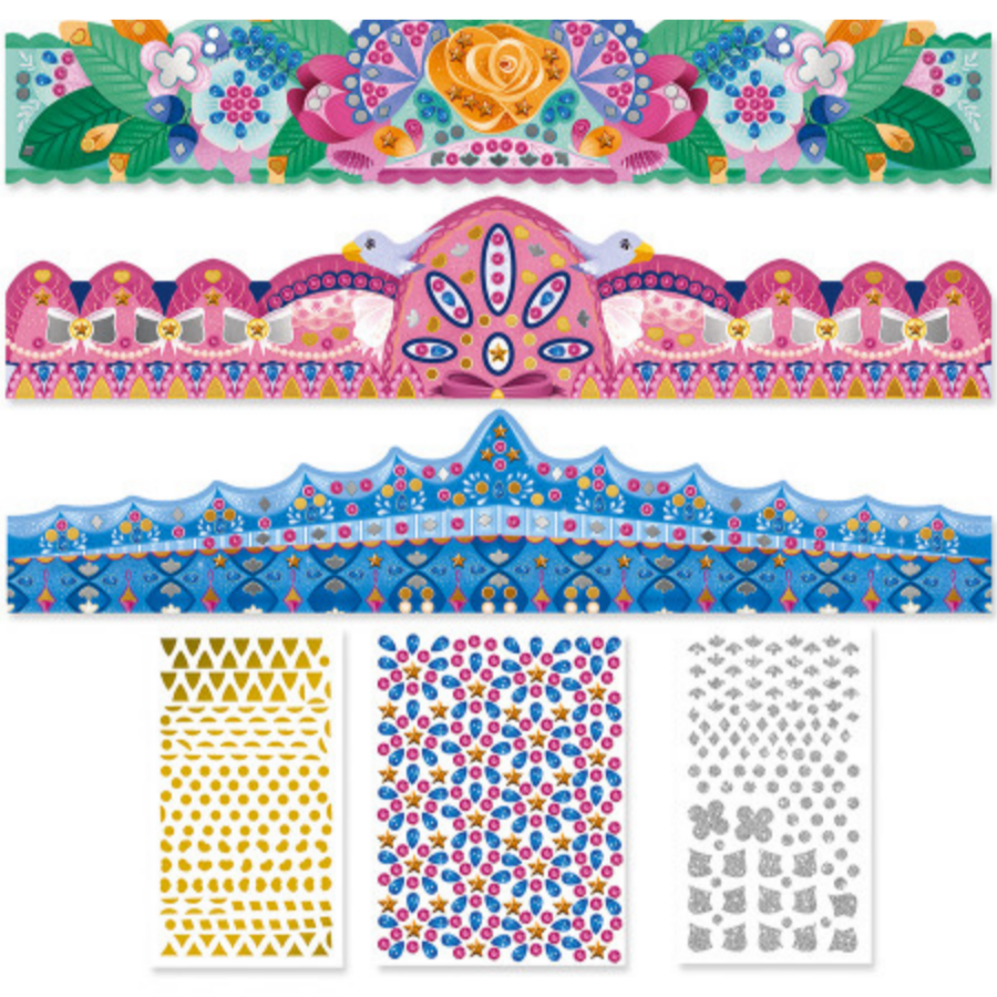 Jewel and Stickers Crown Kit
