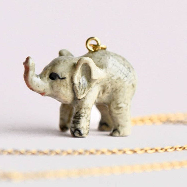 Baby Elephant Necklace