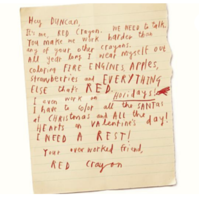 The Day the Crayons Quit -Oliver Jeffers