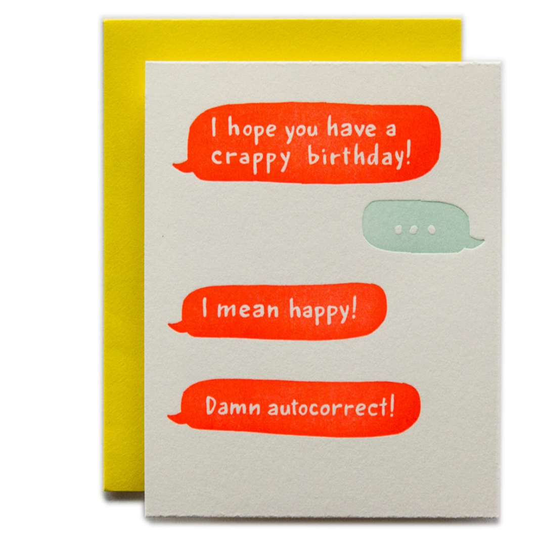 Crappy Birthday
