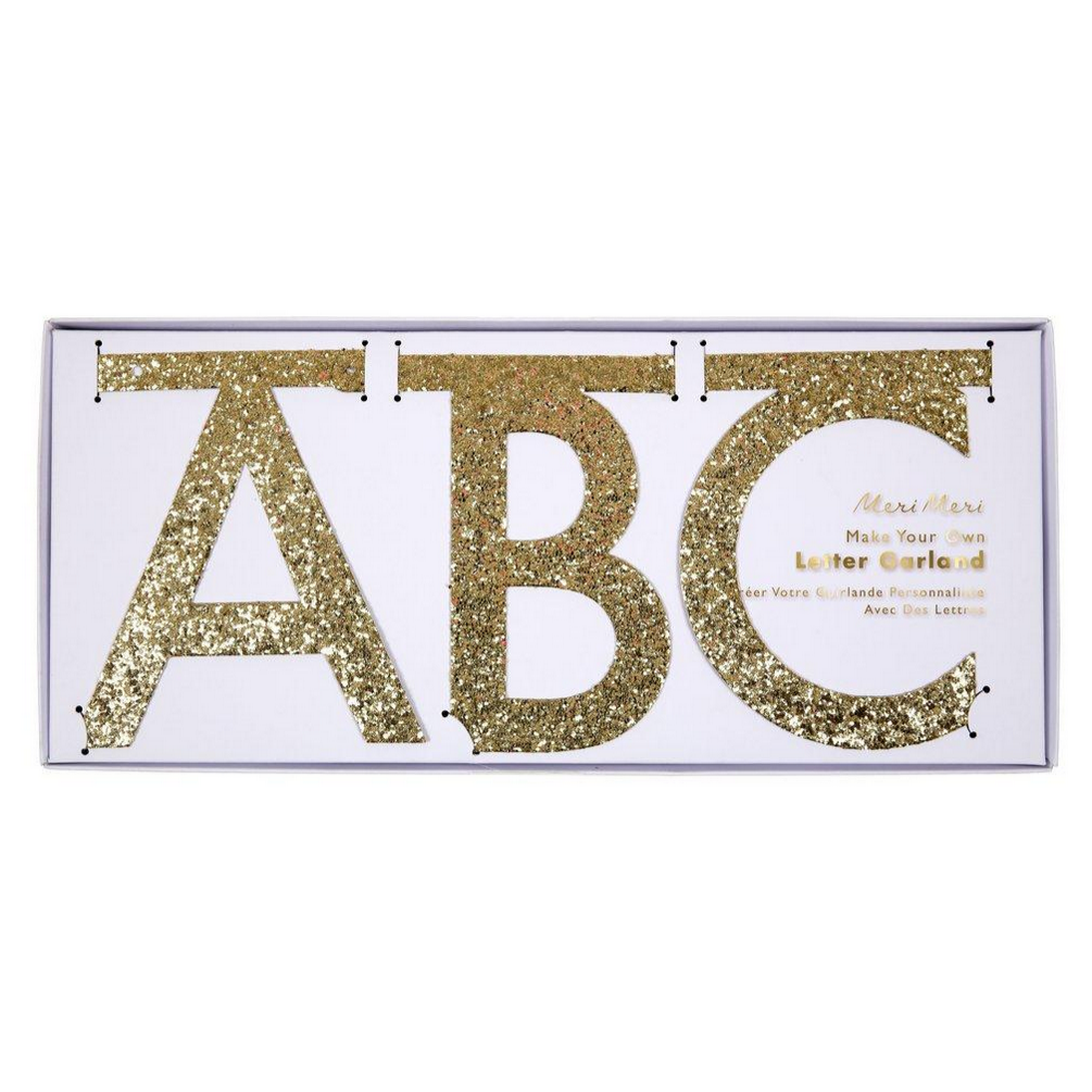 letters A, B and C in packaging