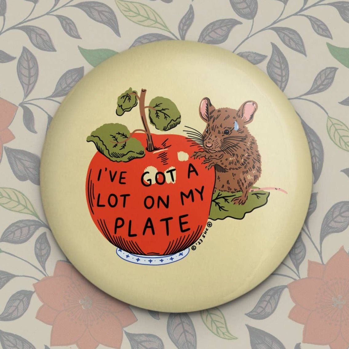 A Lot on my Plate Magnet