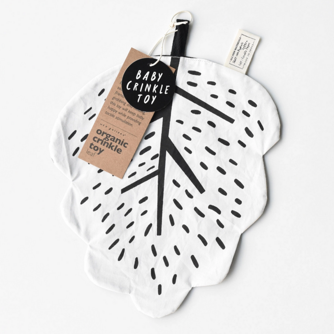 Organic Leaf Crinkle Toy