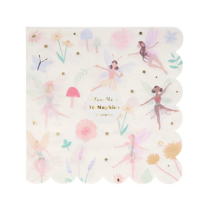 Large Fairy Napkins (16pk)