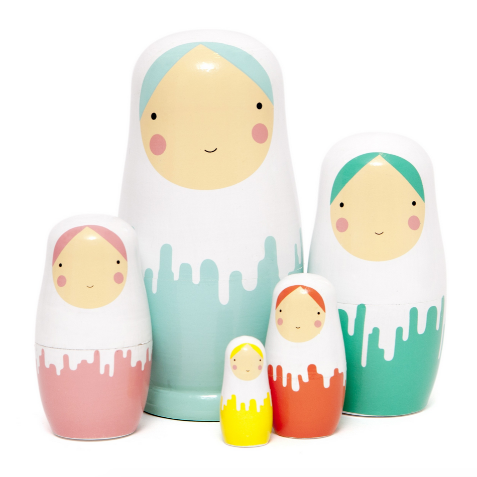 Nesting Dolls- Dripped Dolls -Suzy Ultman