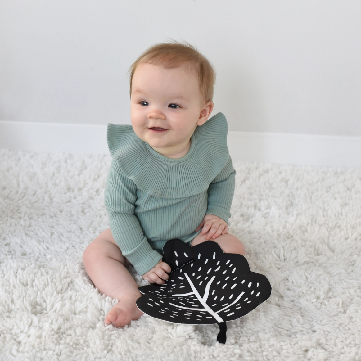 Organic Leaf Crinkle Toy