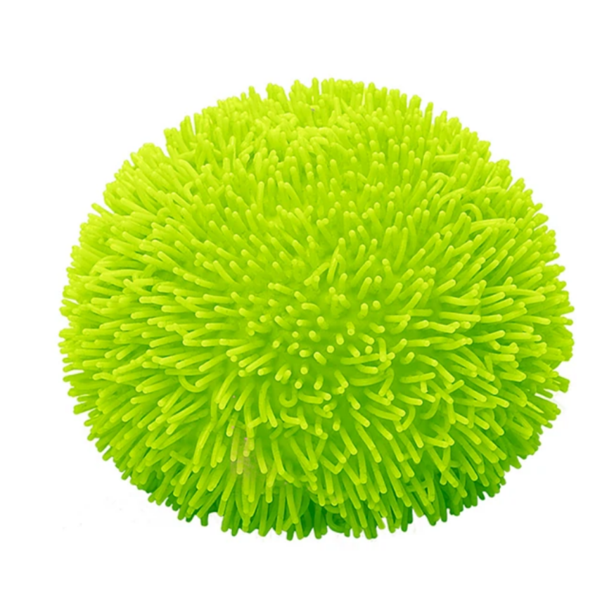 green shaggy nee doh ball