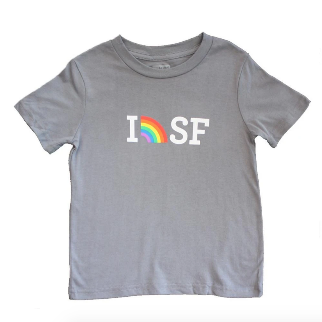 Organic I Rainbow SF Kids Short Sleeve Tee