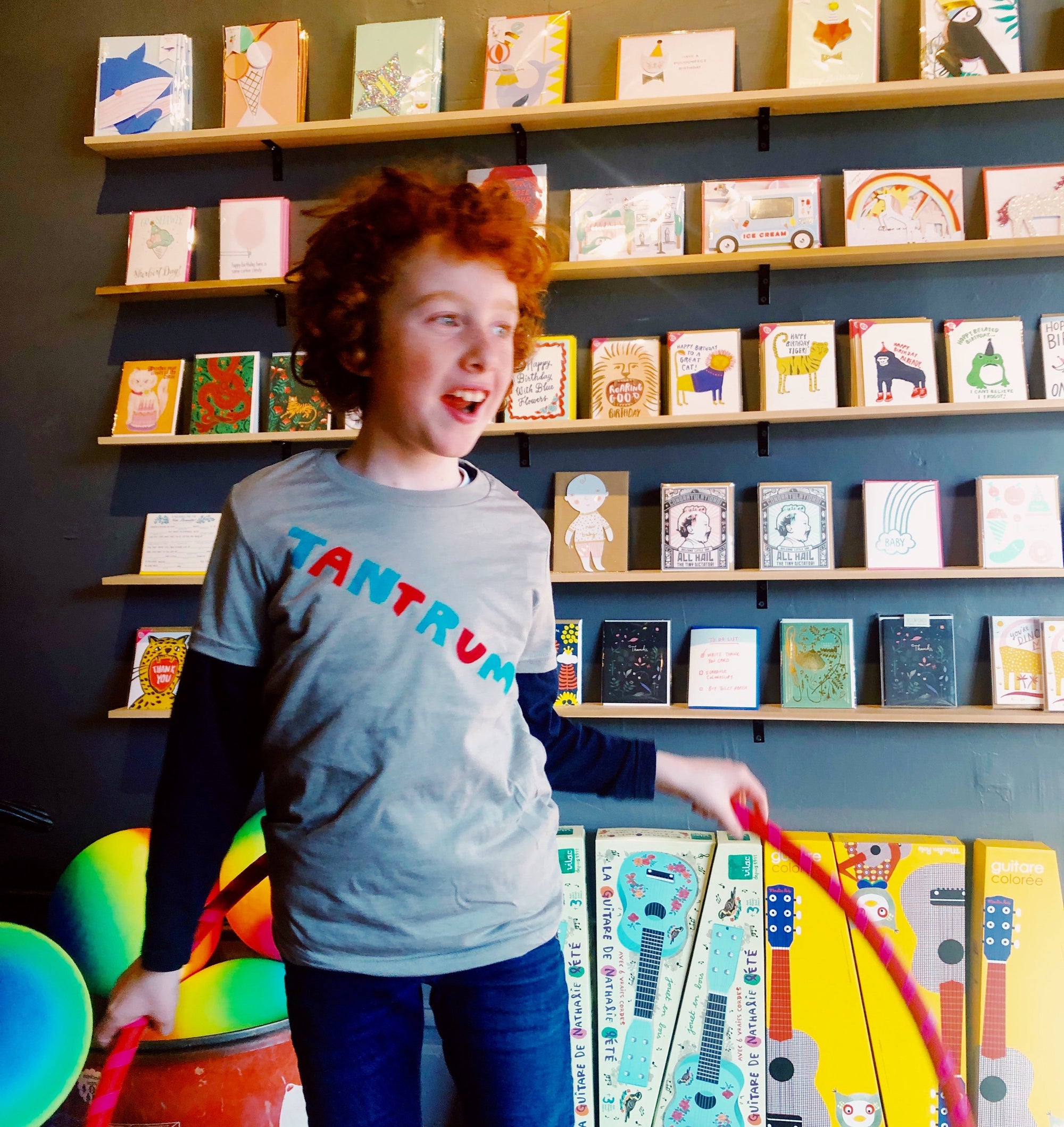 Tantrum Short Sleeve Kids T-shirt -Kelly Tunstall