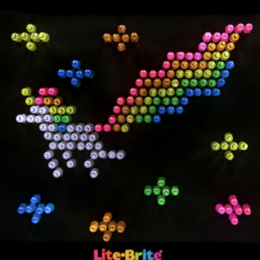 rainbow unicorn made on board