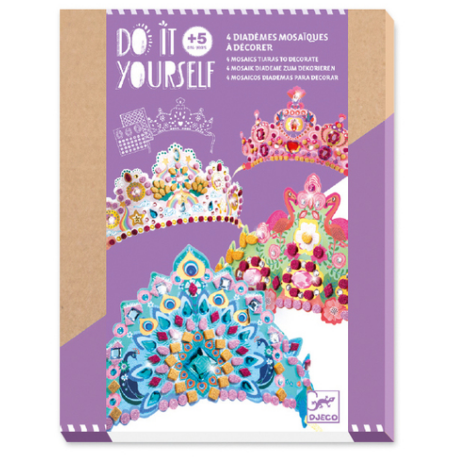 Like a Princess DIY Mosaic Tiaras Craft Kit