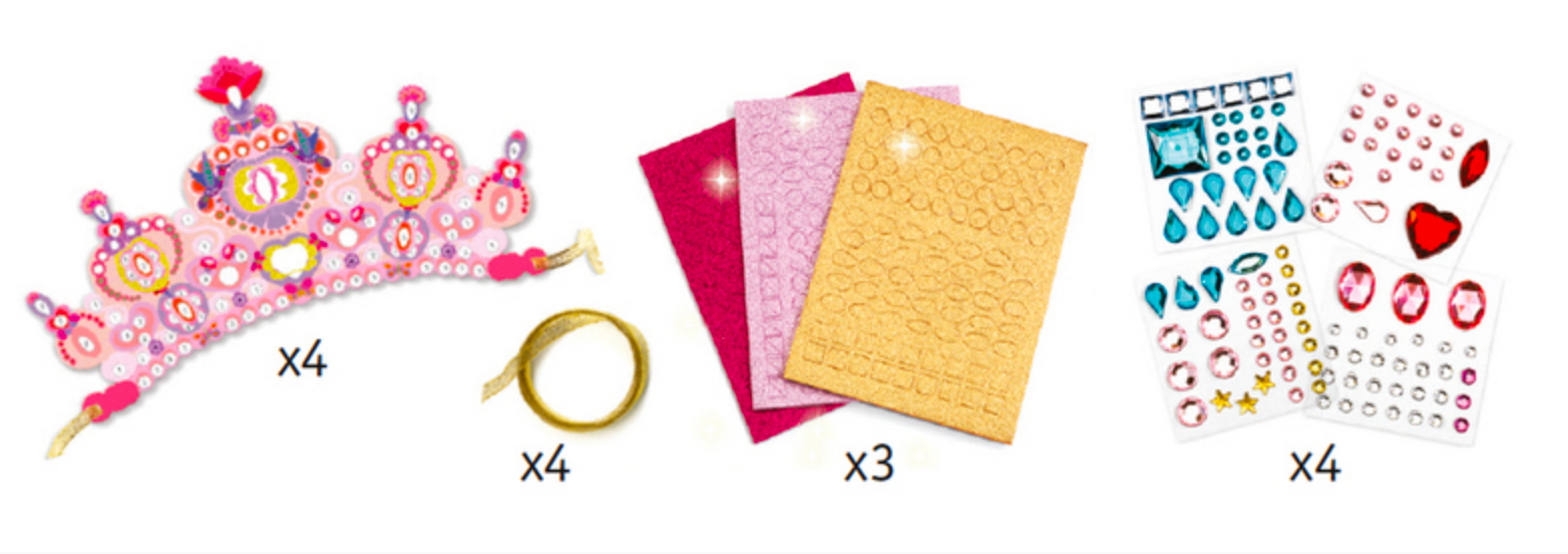 Like a Princess DIY Mosaic Tiaras Craft Kit
