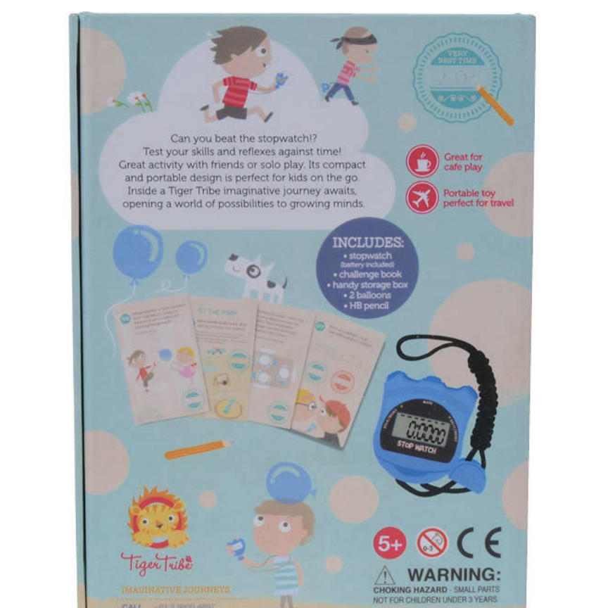 back of box featuring contents
