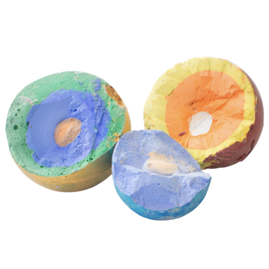 Twee Sidewalk Chalk-Mason’s Planets Set