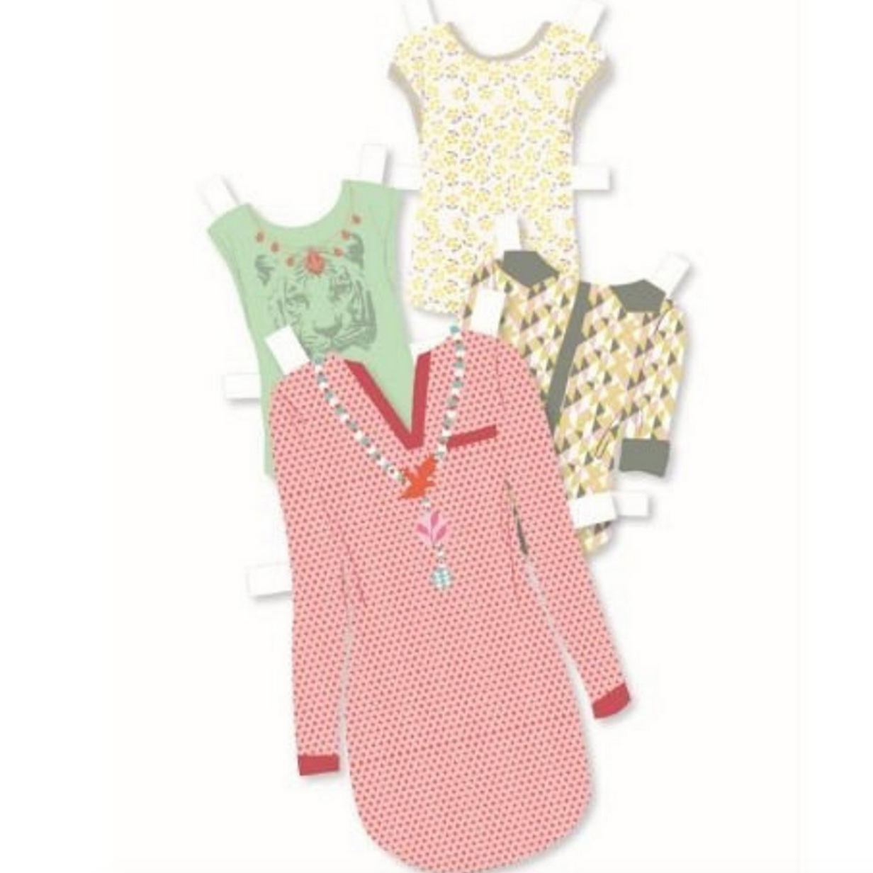 Le Grand Dressing Room Paper Dolls Activity Kit