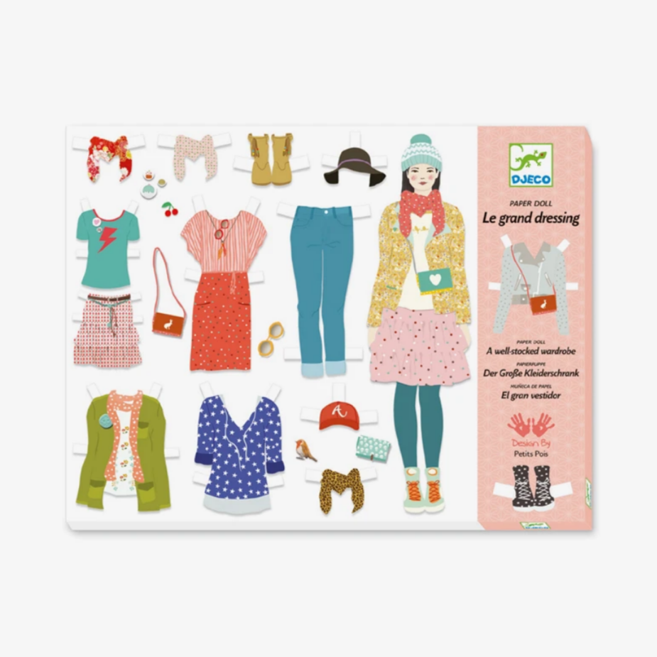 Le Grand Dressing Room Paper Dolls Activity Kit