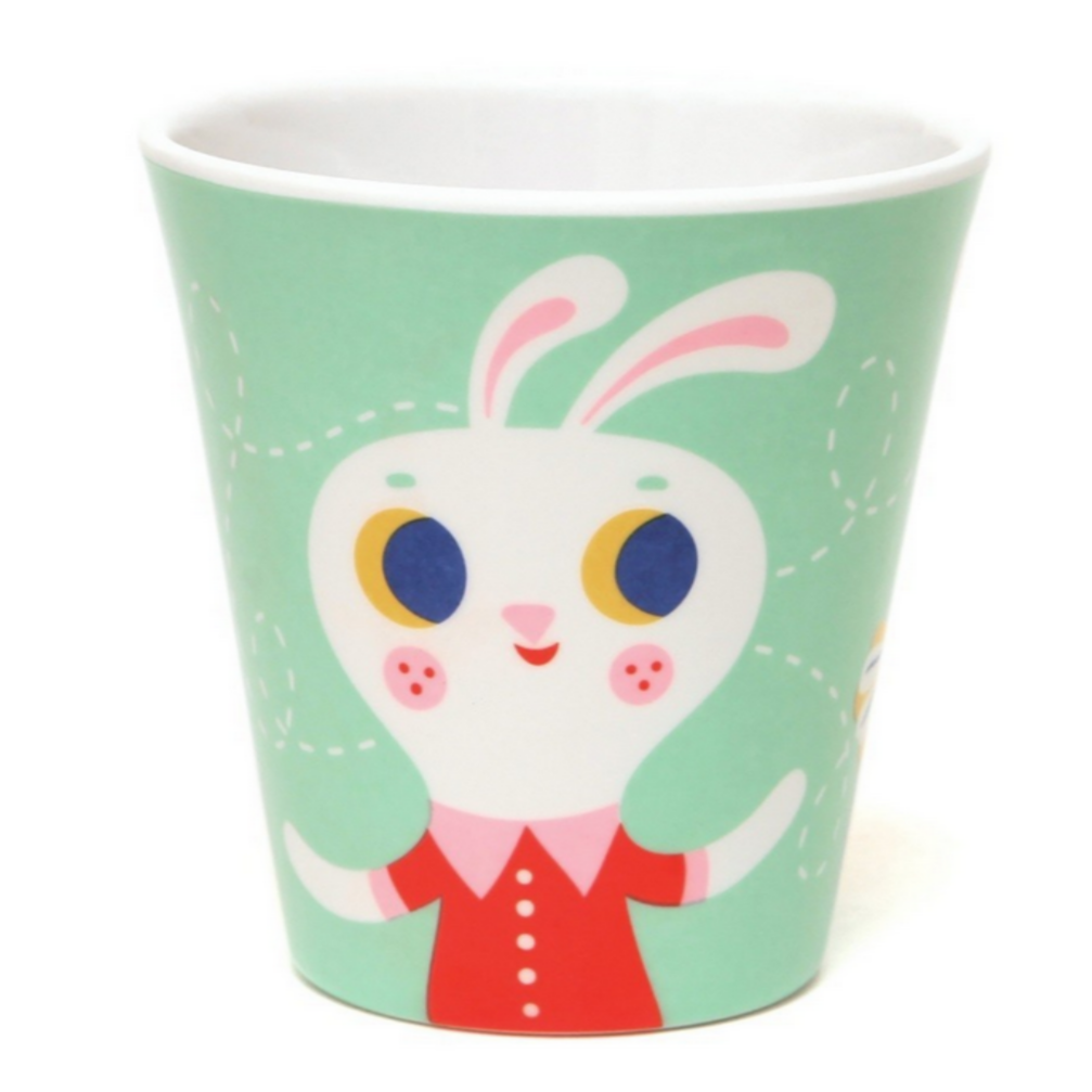 Rabbit Plate -Helen Dardik