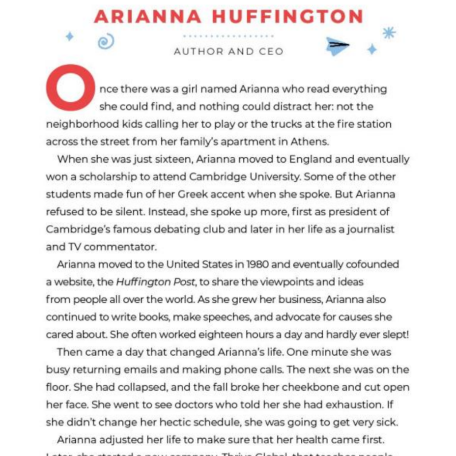 Good Night Stories For Rebel Girls 100 Immigrant Women Who Changed The World
