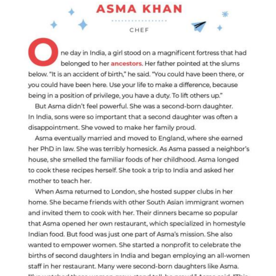 Good Night Stories For Rebel Girls 100 Immigrant Women Who Changed The World