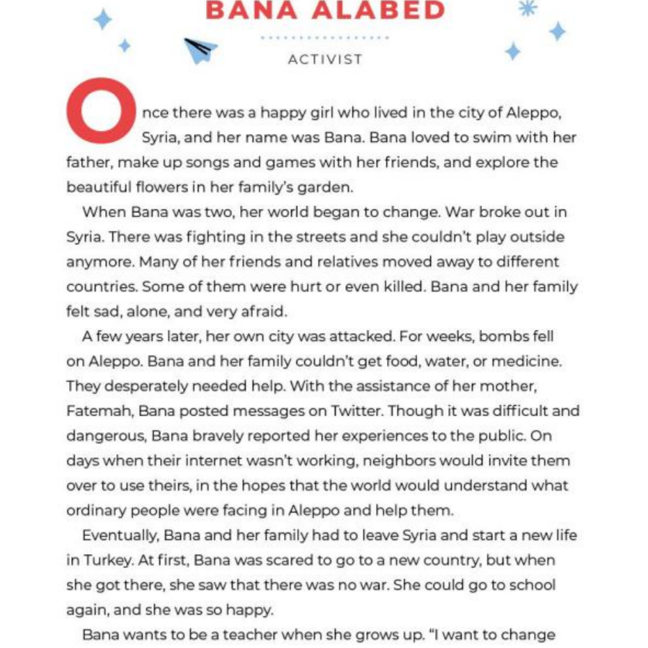 Good Night Stories For Rebel Girls 100 Immigrant Women Who Changed The World