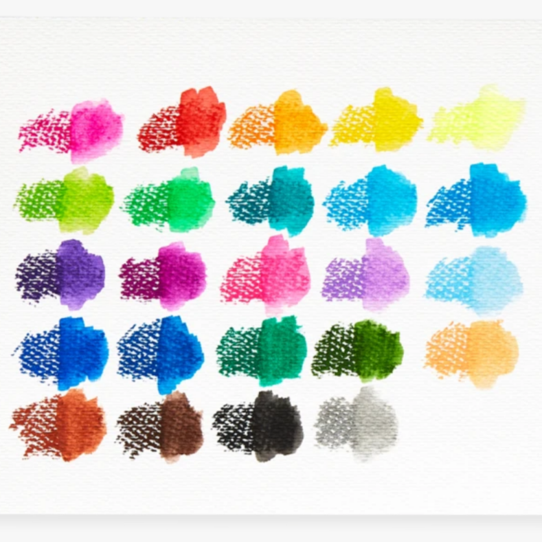 Smooth Stix Watercolor Gel Crayons - set of 24