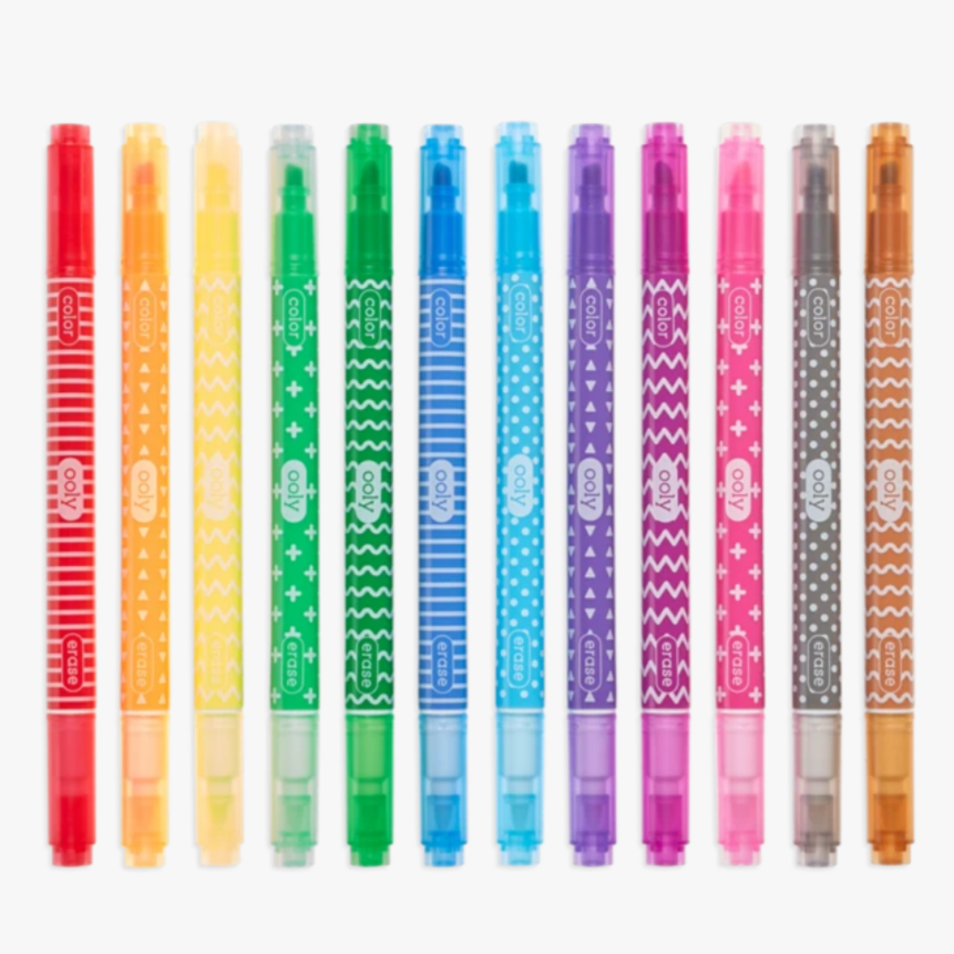 Make No Mistake Erasable Markers -set of 12