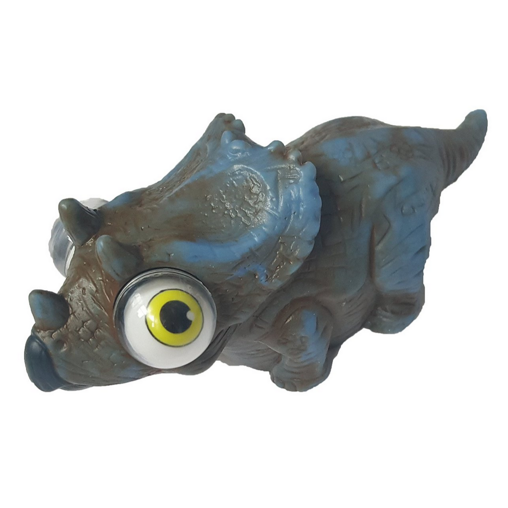 triceratops when squeezed eyes pop out