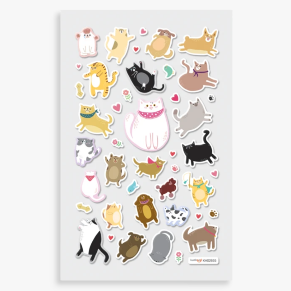 fat cat stickers