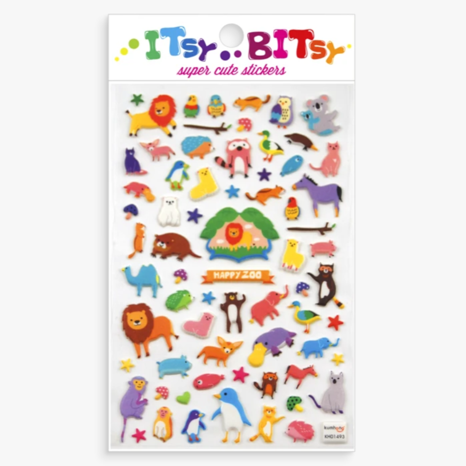 wild animal stickers