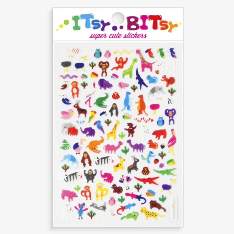 wild animal stickers