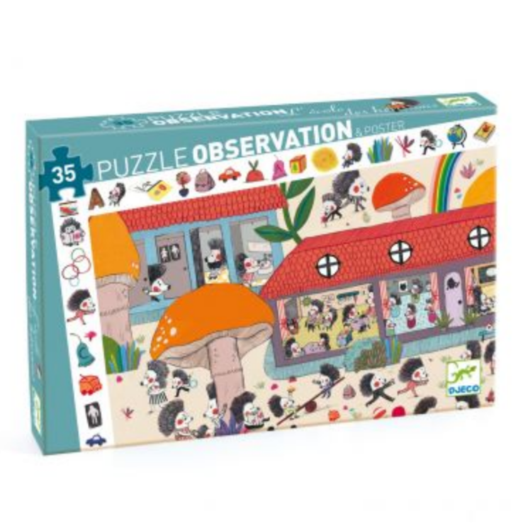 Observation Hedgehog School 35pcs
