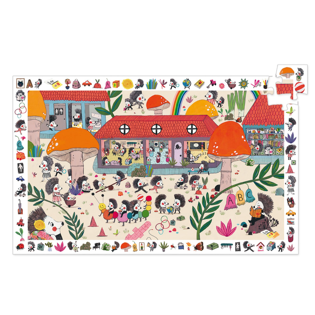 Observation Hedgehog School 35pcs