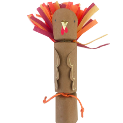 Turkey Medium Crackers (etched wooden animal)