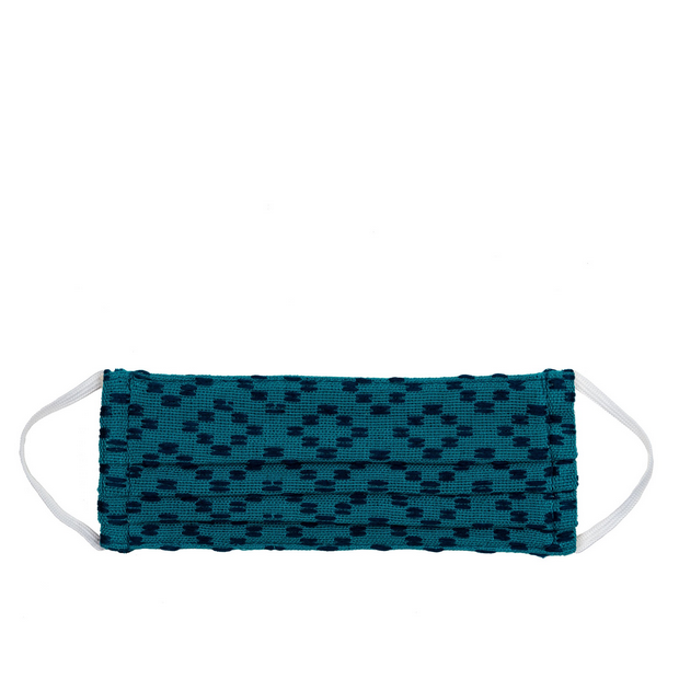 Pacific Blues Diamond Brocade Mask -adult (one size)