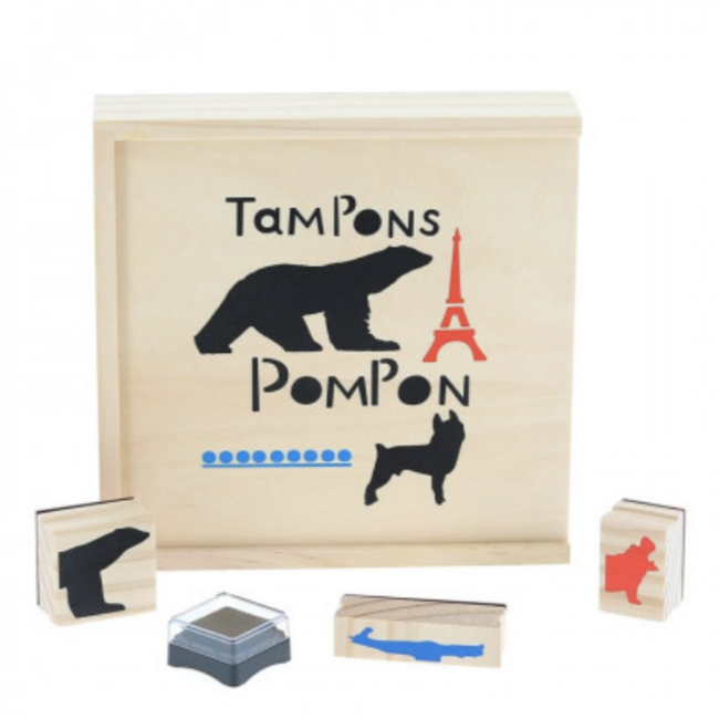 Set of Pompon Printing Stamps