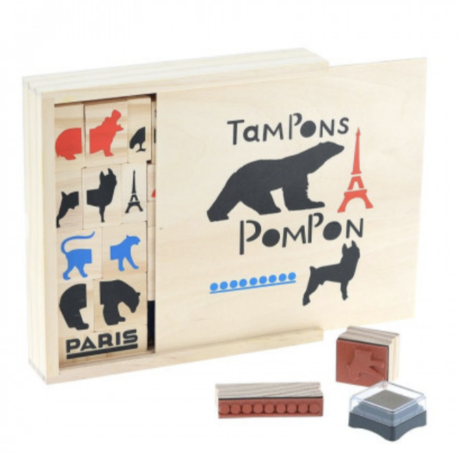 Set of Pompon Printing Stamps