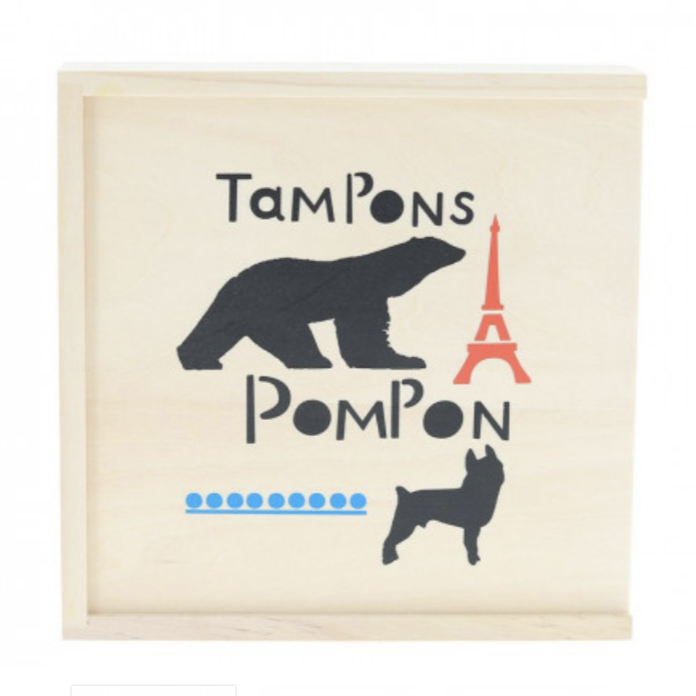Set of Pompon Printing Stamps