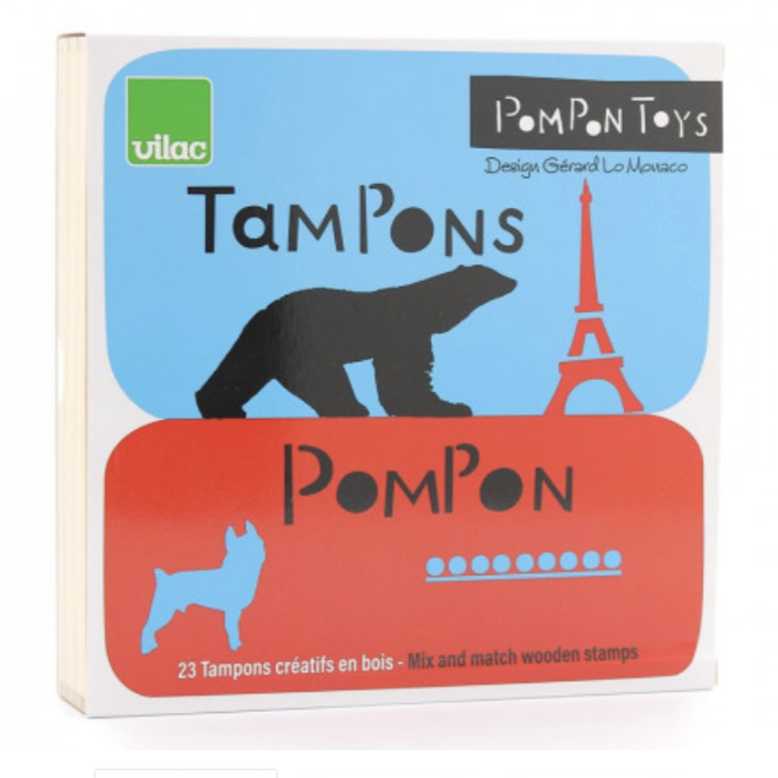 Set of Pompon Printing Stamps