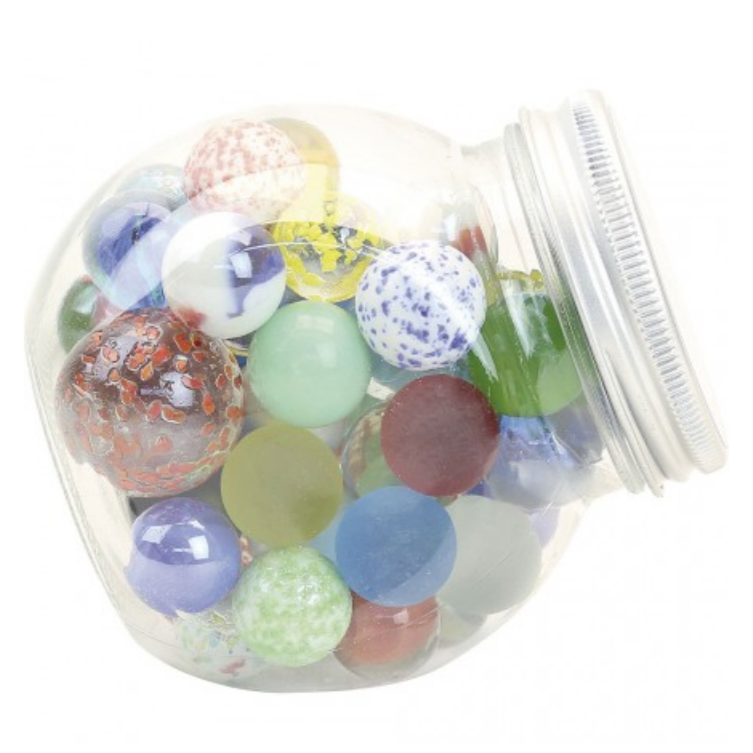 50 Marbles in a Jar