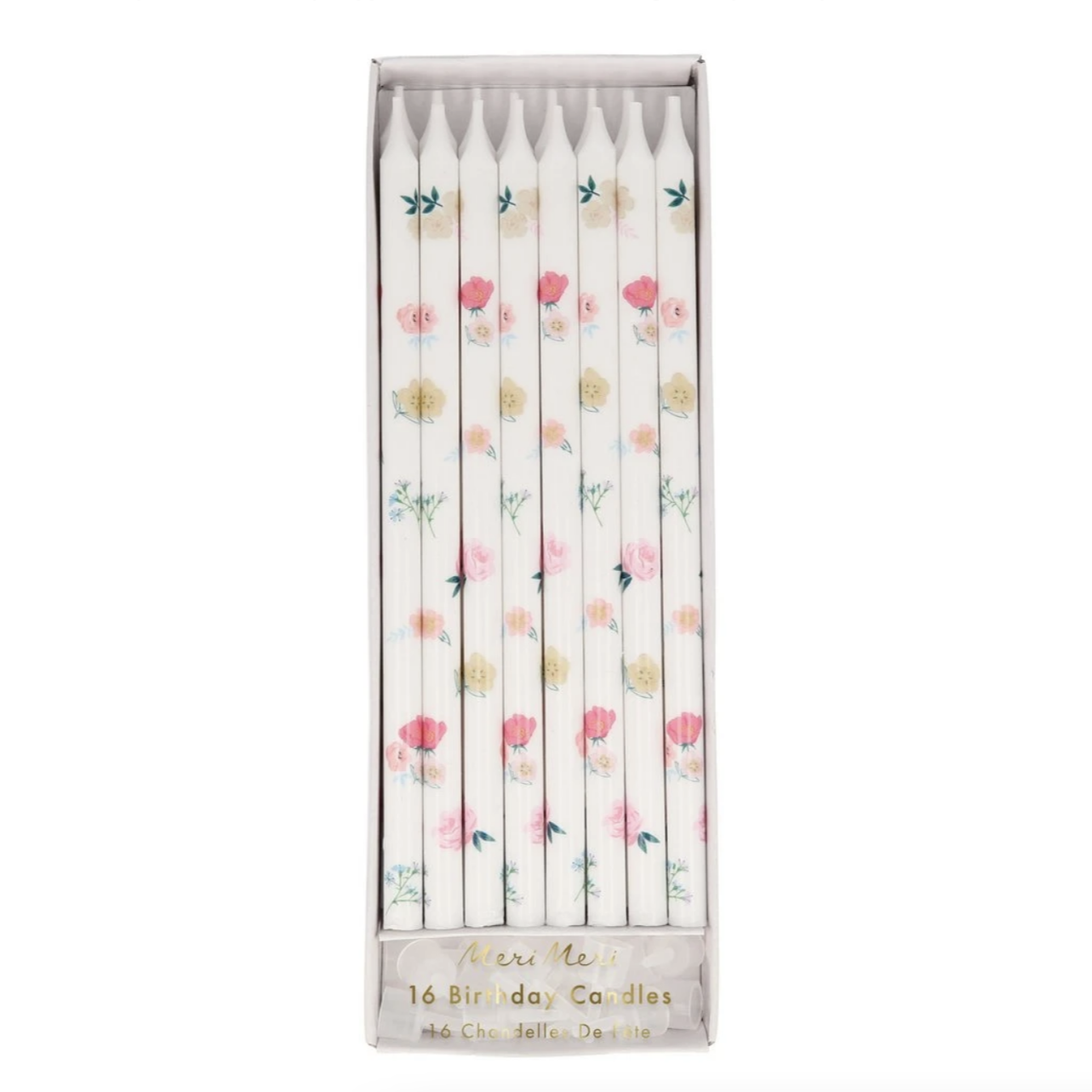 Floral Pattern Candles (pk16)