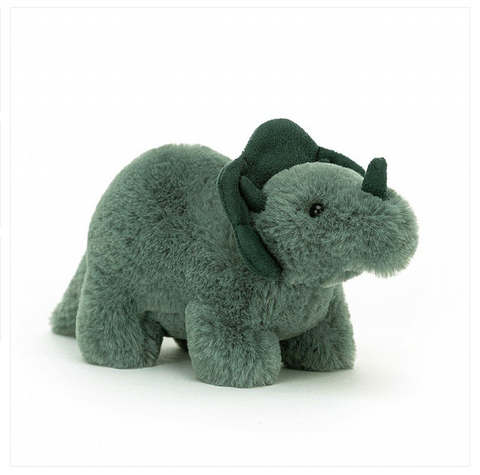 Jellycat Fossilly Triceratops -mini