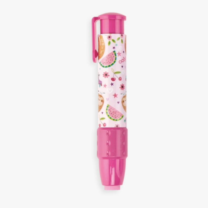 pink watermelon and sloths