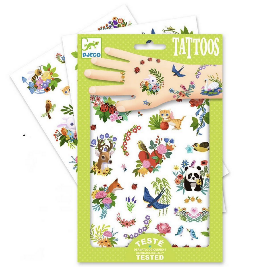 Temporary Tattoos: Happy Spring