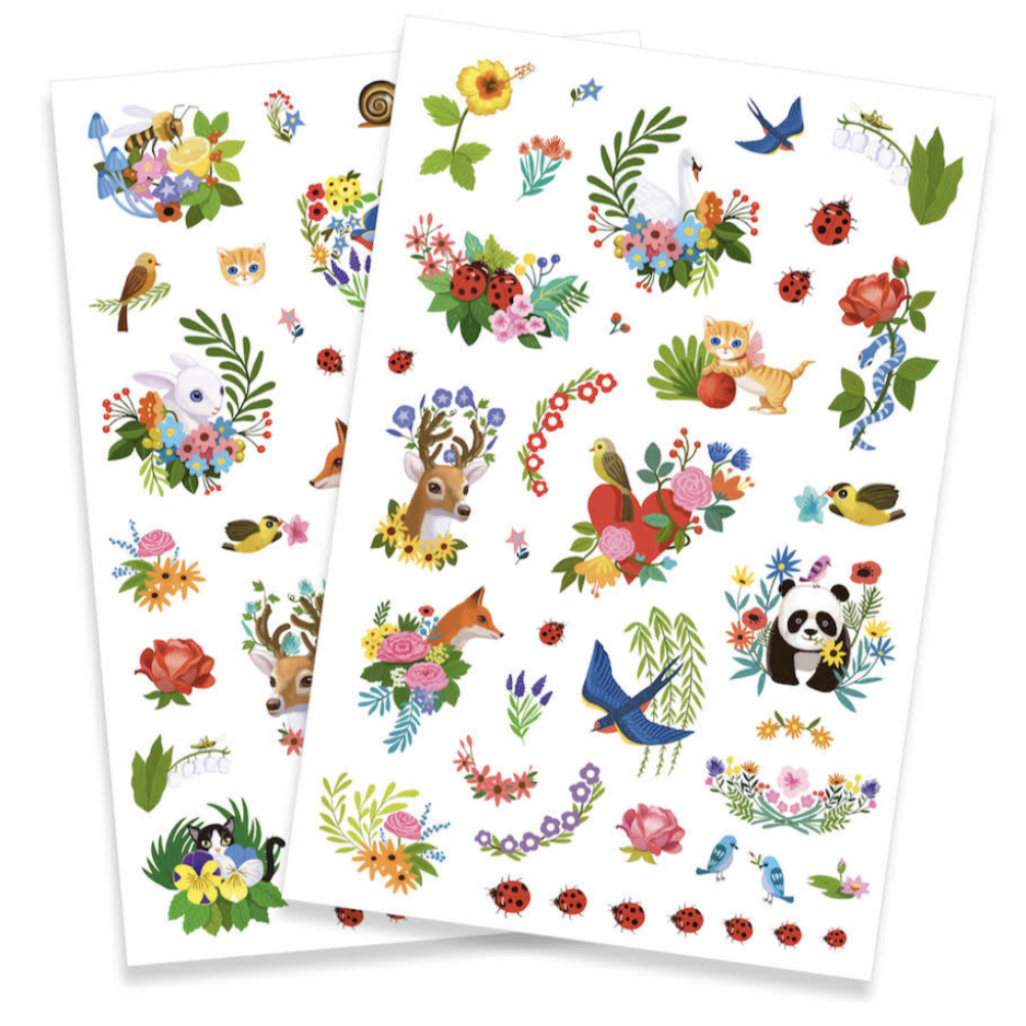 Temporary Tattoos: Happy Spring