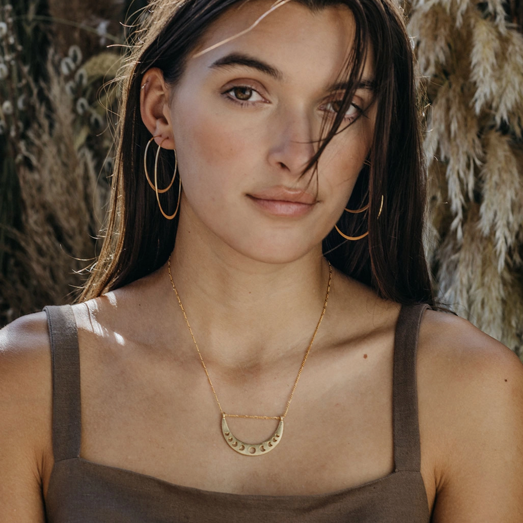 Phases of the Moon Necklace