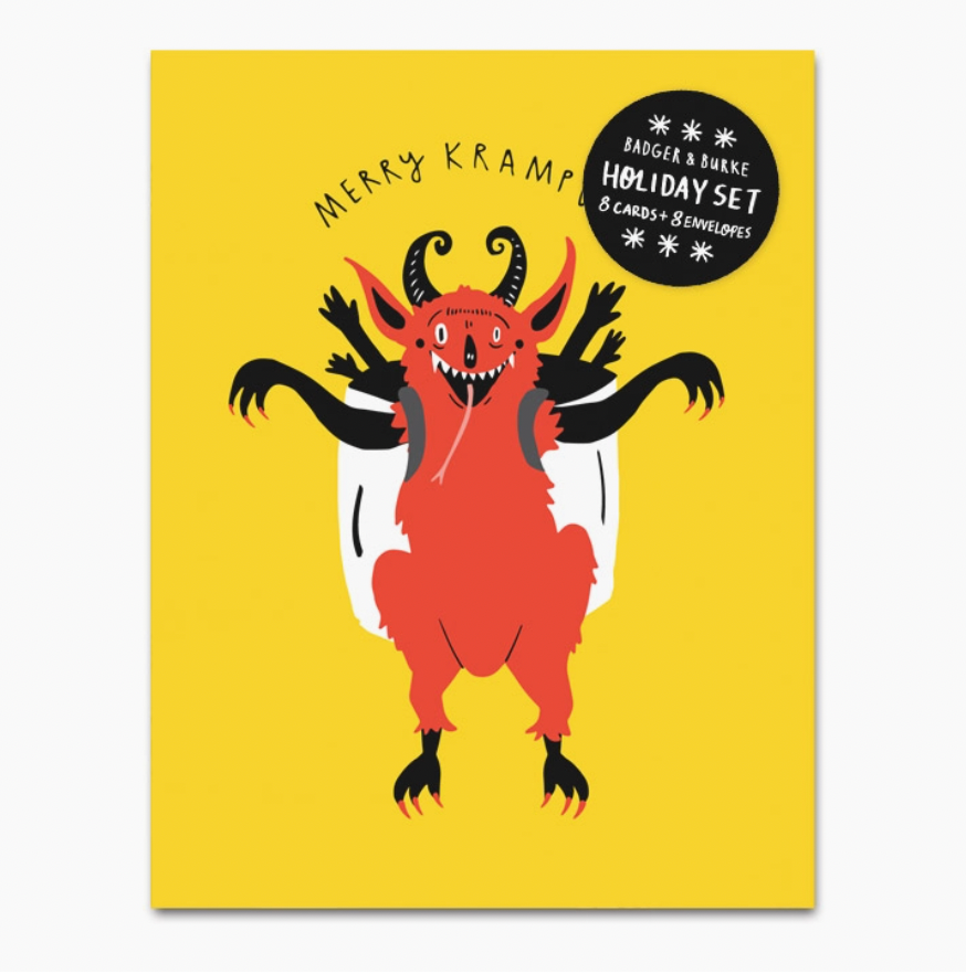 Krampus -card set (8pk)