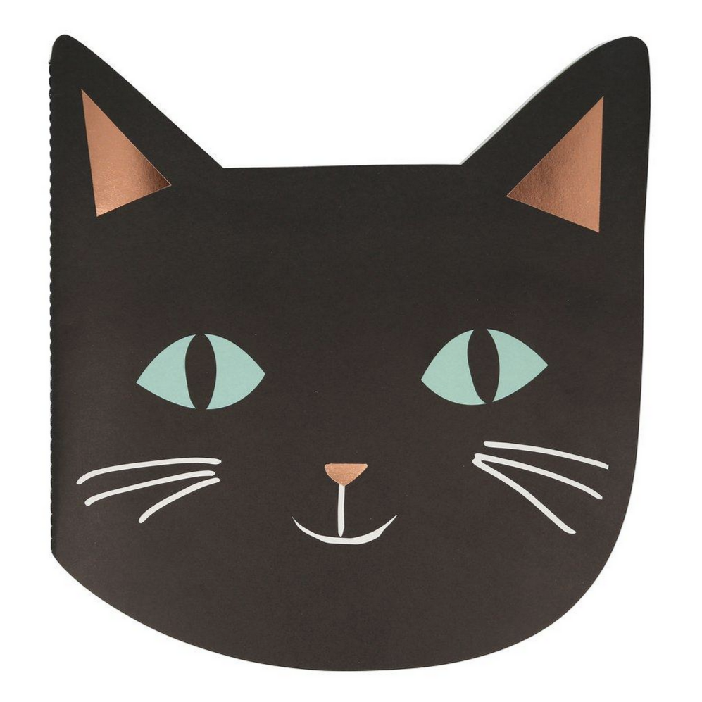 Halloween Cat Sticker Sketch Book